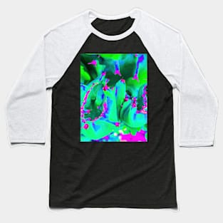 Pastel abstract shapes from a cactus in macro.L Baseball T-Shirt